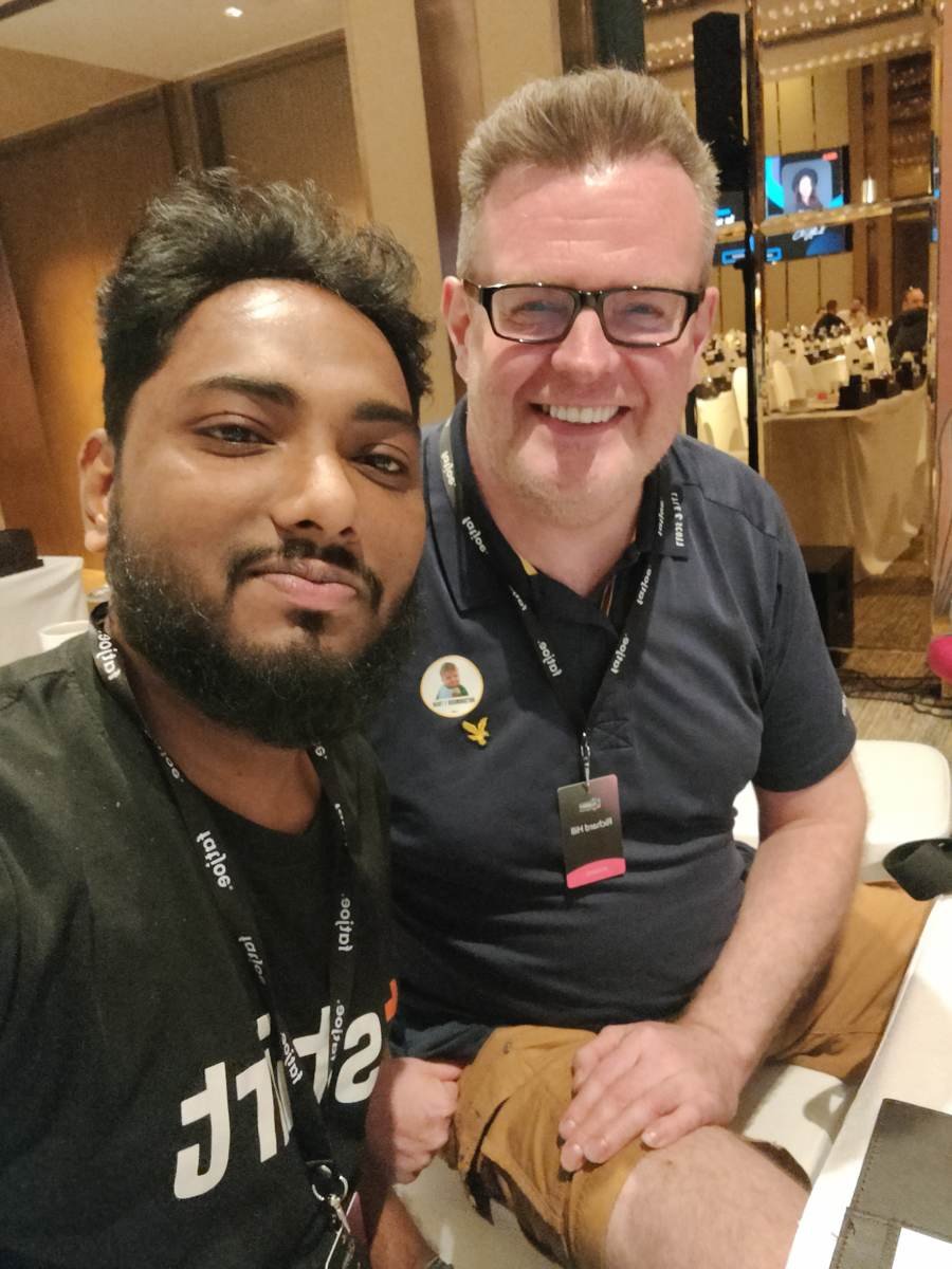Saqline Mostak: With Richard Hill, owner of one of the largest e-commerce SEO agencies